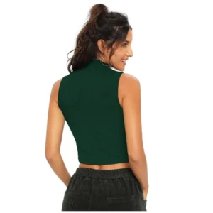 Alternative view of Women's Polyester, Knitting Western Wear Tops (Green)