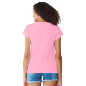 Alternative view of Women's Cotton Western Wear T Shirt (Pink)