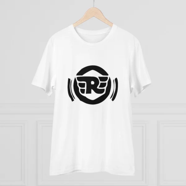 Men's PC Cotton Bike Ride Design Printed T Shirt (Color: White, Thread Count: 180GSM) - Image 3