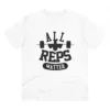 Men's PC Cotton All Reps Matter Printed T Shirt (Color: White, Thread Count: 180GSM)