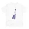 Men's PC Cotton Bengali Designs Printed T Shirt (Color: White, Thread Count: 180GSM)