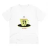 Men's PC Cotton Bengali Designs Printed T Shirt (Color: White, Thread Count: 180GSM)