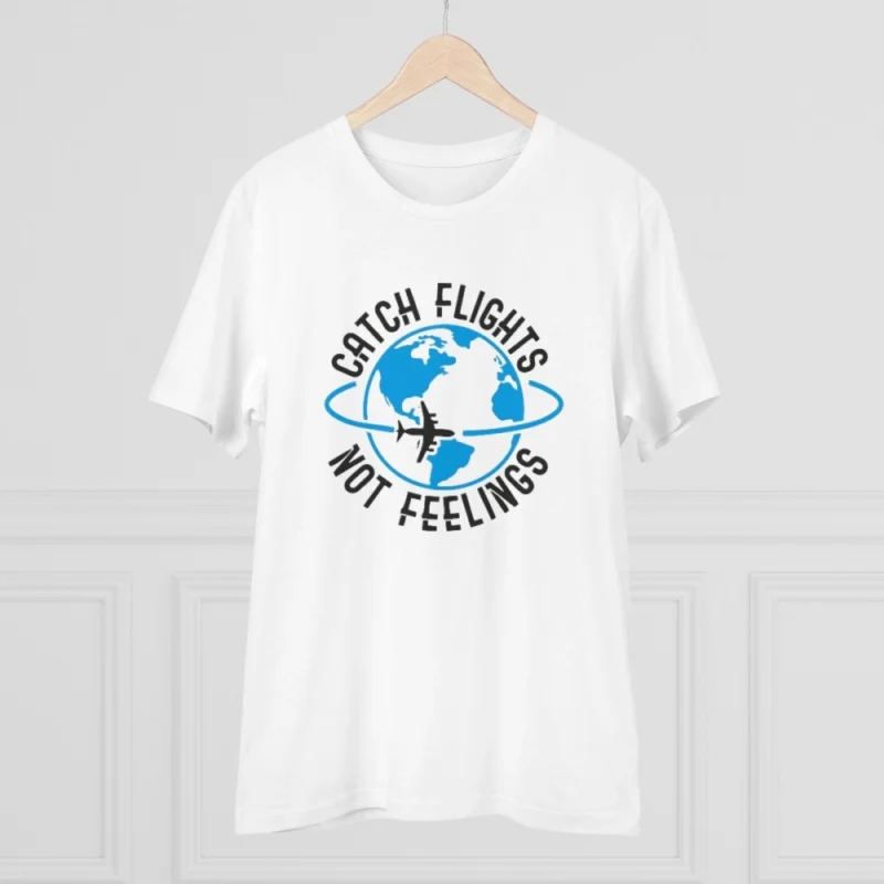 Men's PC Cotton Explore The Unseen Printed T Shirt (Color: White, Thread Count: 180GSM) - Image 5