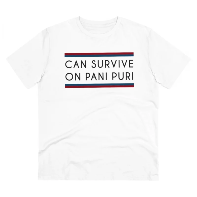 Men's PC Cotton Quotes Printed T Shirt (Color: White, Thread Count: 180GSM)