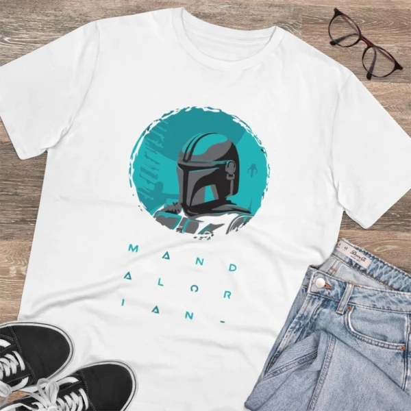Men's PC Cotton Star Wars Printed T Shirt (Color: White, Thread Count: 180GSM) - Image 4