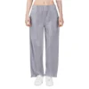 Generic Women's Casual Cotton Blend Striped Bottomwear (Grey)