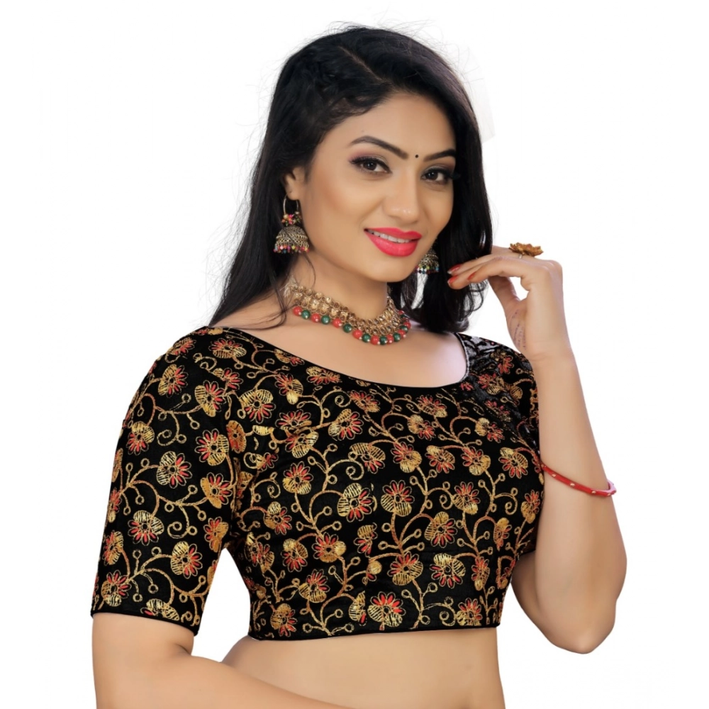 Women's Phantom Cording Readymade Blouse (Black, Size: Free Size) - Image 2