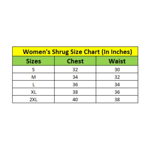 Women's Denim Solid 3-4th Sleeves Shrug (Blue) - Image 5