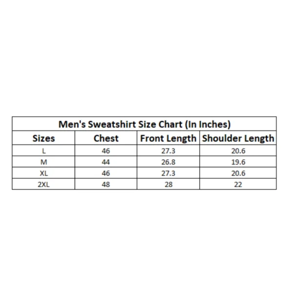 Generic Men's Casual Fleece Solid Round Neck Long Sleeves Sweatshirt (Orange) - Image 2