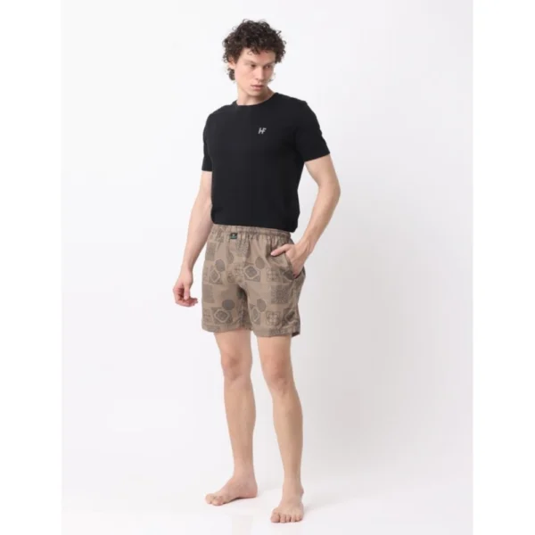 Generic Pack_of_2 Men's Polycotton Printed Boxer Shorts (Multicolor) - Image 2