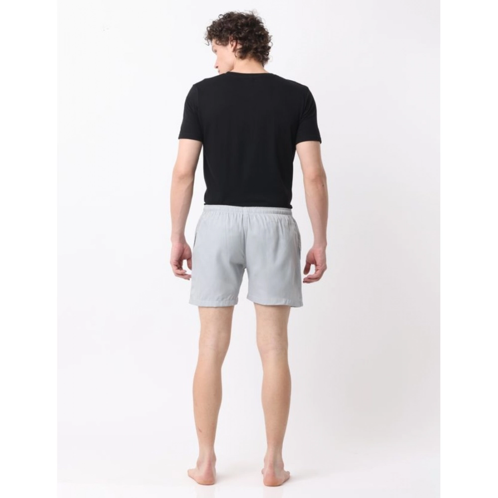 Generic Pack_of_2 Men's Polycotton Solid Boxer Shorts (Multicolor) - Image 5