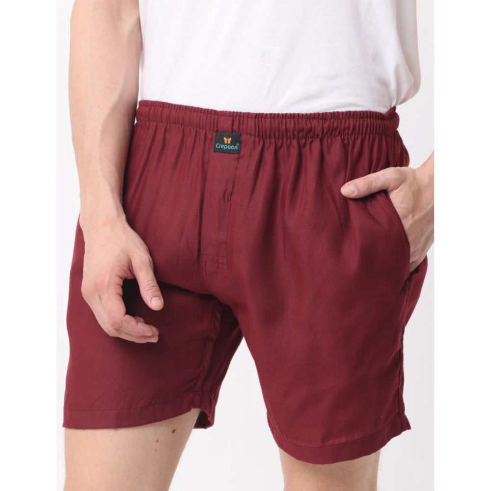 Generic Pack_of_2 Men's Polycotton Solid Boxer Shorts (Multicolor) - Image 3