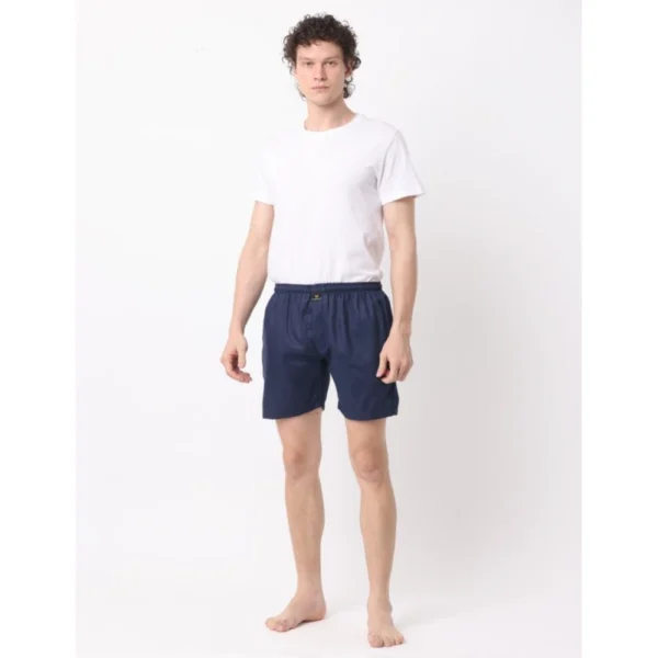 Generic Pack_of_2 Men's Polycotton Solid Boxer Shorts (Multicolor) - Image 2