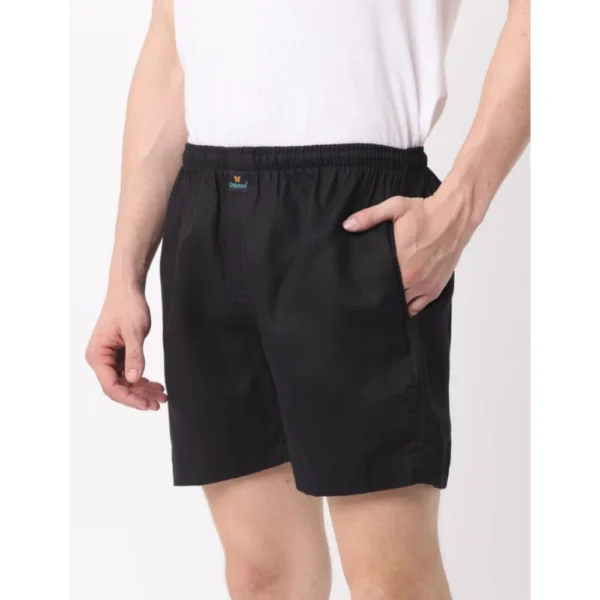 Generic Pack_of_2 Men's Polycotton Solid Boxer Shorts (Multicolor) - Image 3