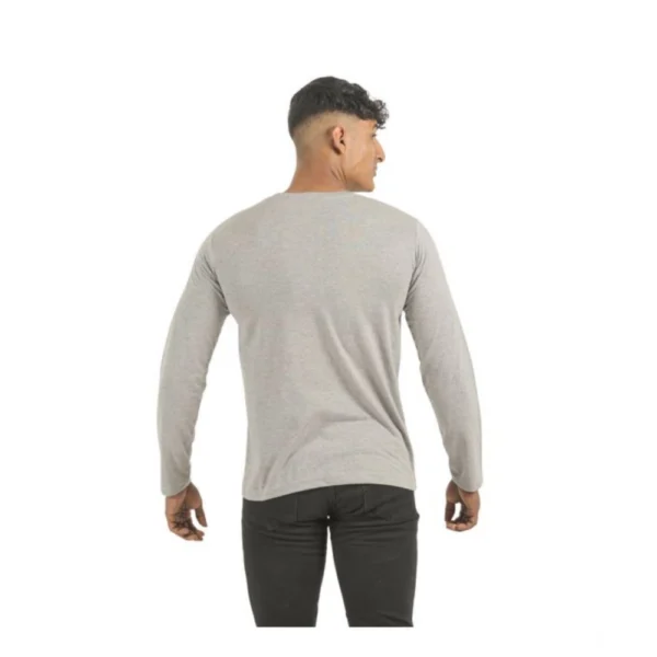 Generic Pack of 2 Men's Casual Cotton Solid Full Sleeve Tshirts (Multicolor) - Image 5