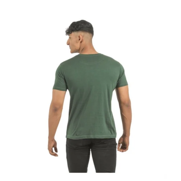 Generic Pack of 2 Men's Casual Cotton Printed Short Sleeve Tshirts (Multicolor) - Image 3
