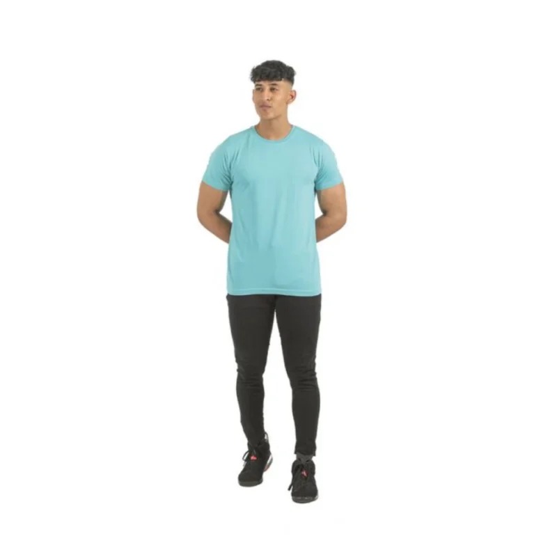 Alternative view of Generic Pack of 2 Men's Casual Cotton Solid Short Sleeve Tshirts (Multicolor)