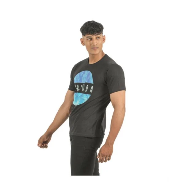 Generic Pack of 2 Men's Casual Cotton Printed Short Sleeve Tshirts (Multicolor) - Image 5