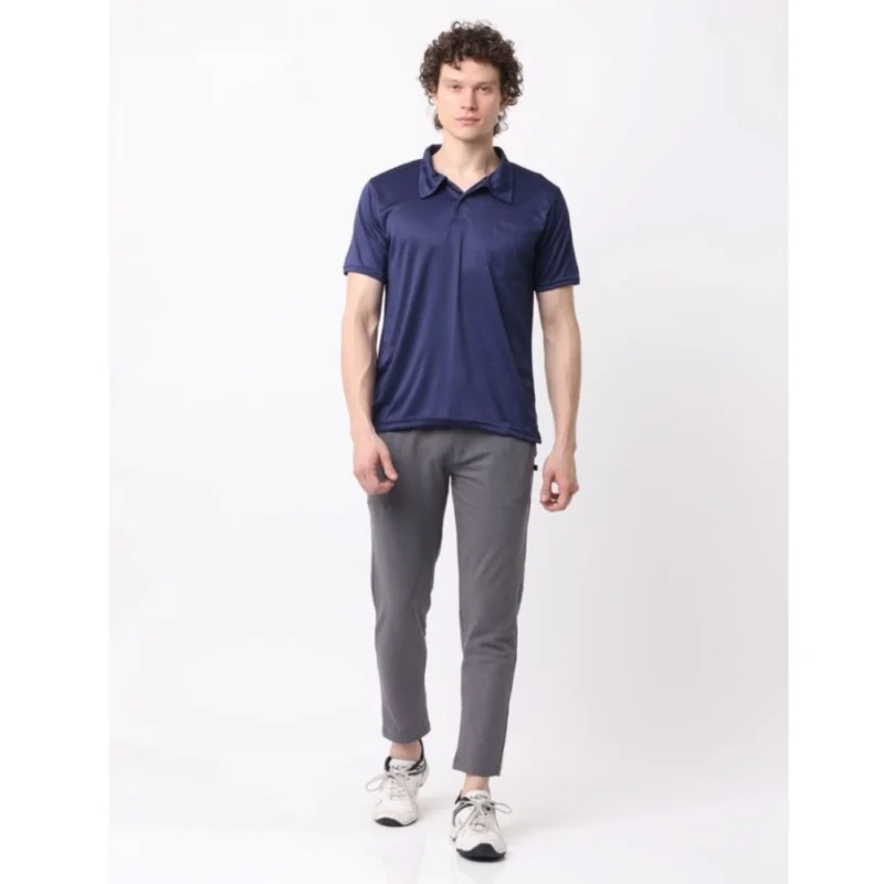 Alternative view of Generic Pack of 2 Men's Casual Cotton Blend Solid Short Sleeve Tshirts (Multicolor)