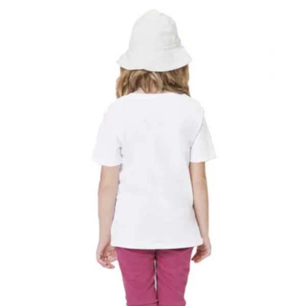 Generic Girls Cotton Baby Shark Half Sleeve TShirt (White) - Image 3