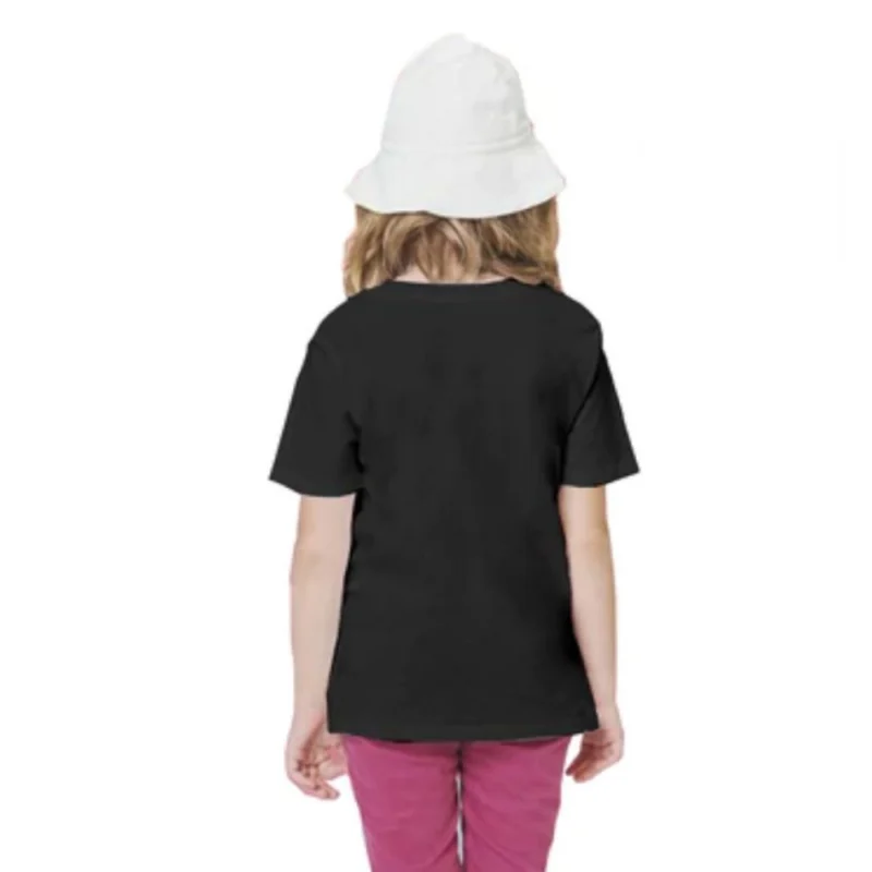 Alternative view of Generic Girls Cotton Baby Shark Half Sleeve TShirt (Black)