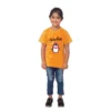 Generic Girls Cotton Adelie Half Sleeve TShirt (Mustard)