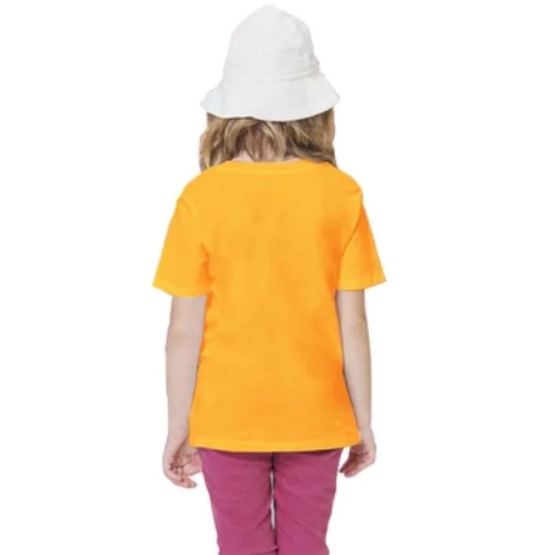 Alternative view of Generic Girls Cotton Akashi Half Sleeve TShirt (Yellow)