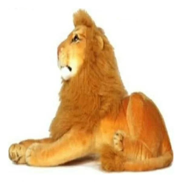 Generic Gujrati Lion Stuffed Plush Toy (Brown) - Image 2