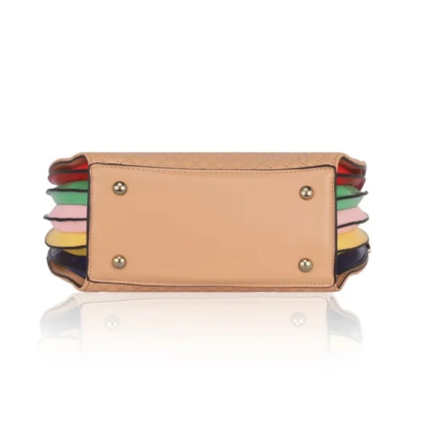 Generic Women's Faux Leather Printed Adjustable Long Belt Handbag (Brown) - Image 3