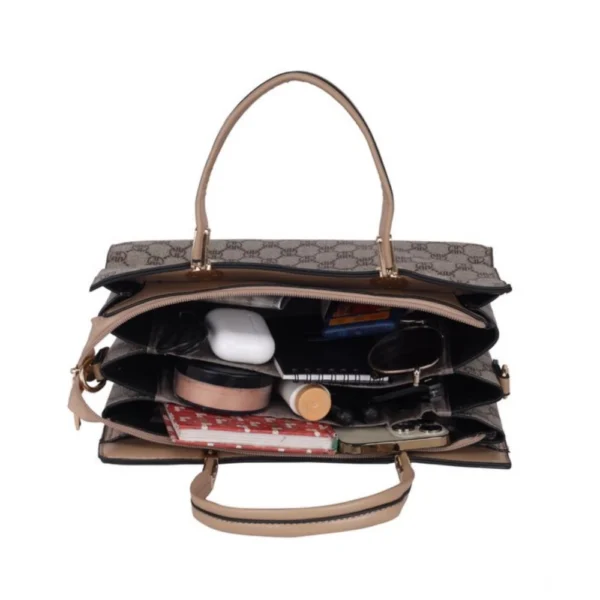 Generic Women's Faux Leather Printed Handbag (Hilver) - Image 2