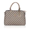 Women's Faux Leather Printed Handbag (Hilver)