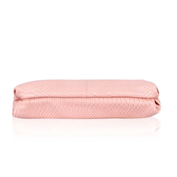 Generic Women's Faux Leather Textured Sling Bag (Pink) - Image 3