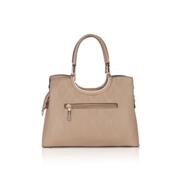 Generic Women's Faux Leather Printed Adjustable Long Belt Handbag (Khaki) - Image 4