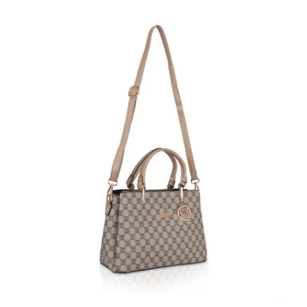 Women's Faux Leather Printed Handbag (Hilver) - Image 2
