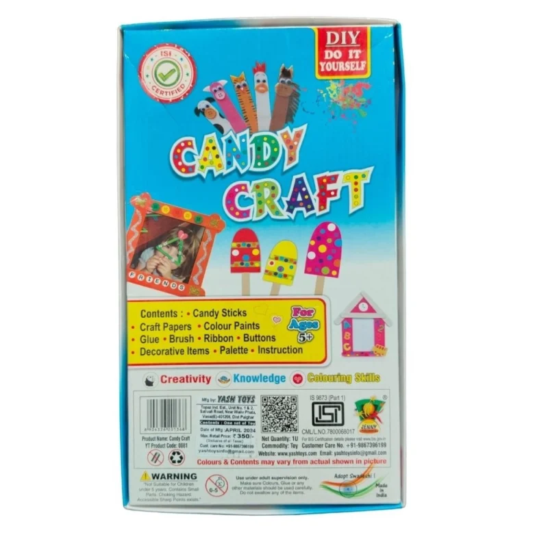 Alternative view of Candy Craft |   Cardboard  |   Educational Toys| 5+ Years