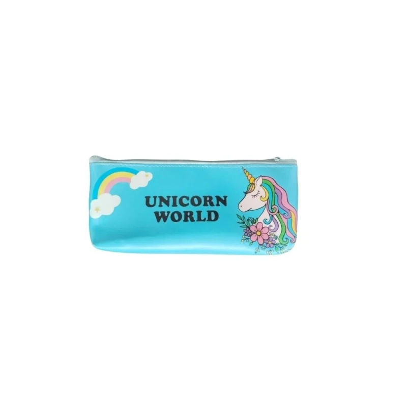 Alternative view of Pack Of_2 Pencil Poch - Unicorn World |   Canvas  |   Stationery | 3+ Years