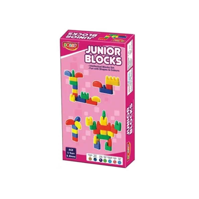 Junior Blocks | ?Plastic | Educational Toys | 3+ Years