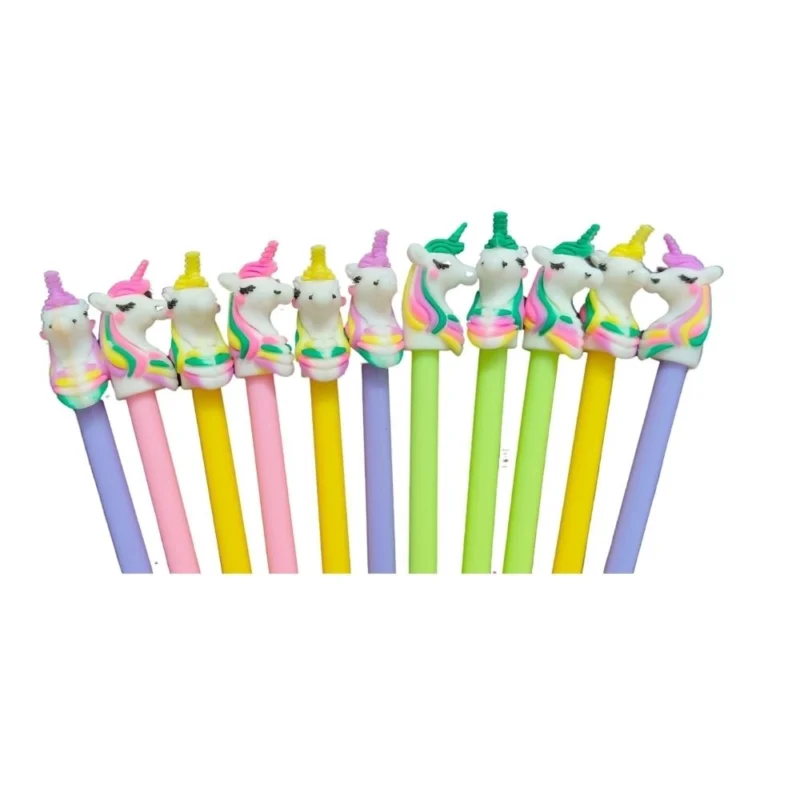 Alternative view of 12_Pcs Set Unicorn Pencil |   Plastic  |   Stationery | 3+ Years