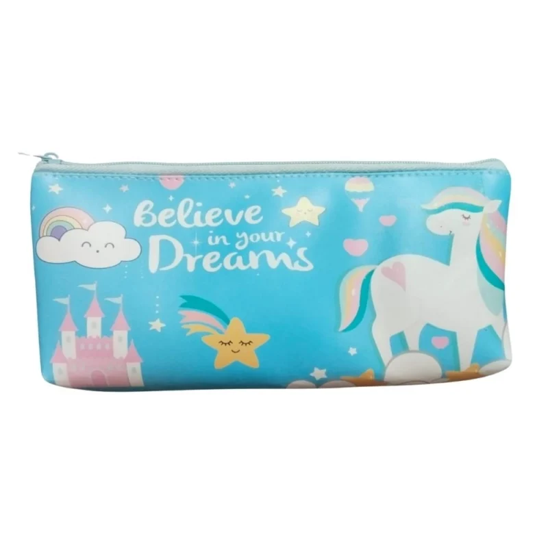 Alternative view of Pack Of_2 Pencil Poch -  Belive in Your Dream |   Canvas  |   Stationery | 3+ Years