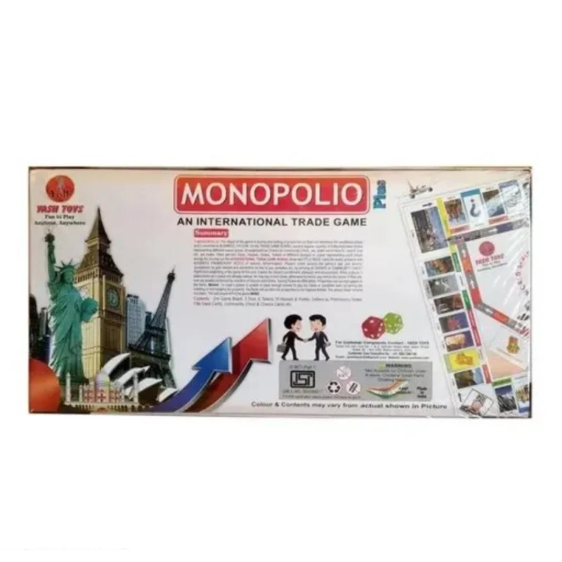 Alternative view of Monopolio | Cardboard | Educational Toys | 5+ Years