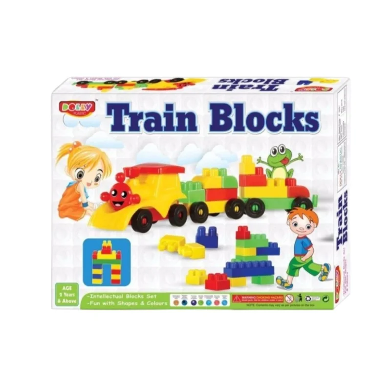 Train Blocks | ?Plastic | Educational Toys | 3+ Years