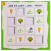 Generic Save the earth - Medium Wooden Puzzle Game Toys (MultiColor)