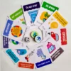 Generic Saving Planet board Game Wooden Board Game Toys (MultiColor)