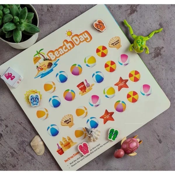 Generic Beach game Wooden Board Game Toys (MultiColor) - Image 2