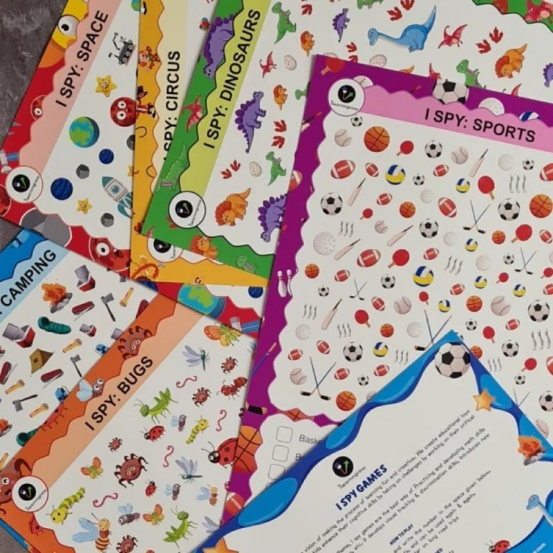 Alternative view of Generic Ispy PVC Educational Toys (MultiColor)