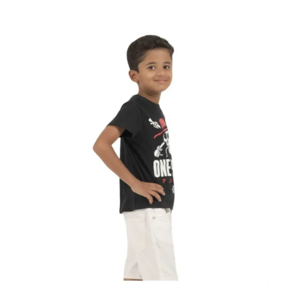 Generic Pack of 2 Boy's Cotton Printed Short Sleeve T-Shirt's (Multicolor) - Image 3