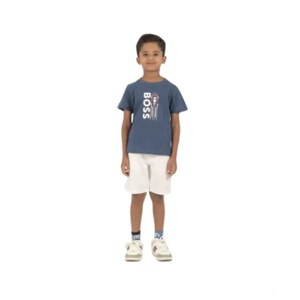 Generic Pack of 3 Boy's Cotton Printed Short Sleeve T-Shirt's (Multicolor) - Image 2