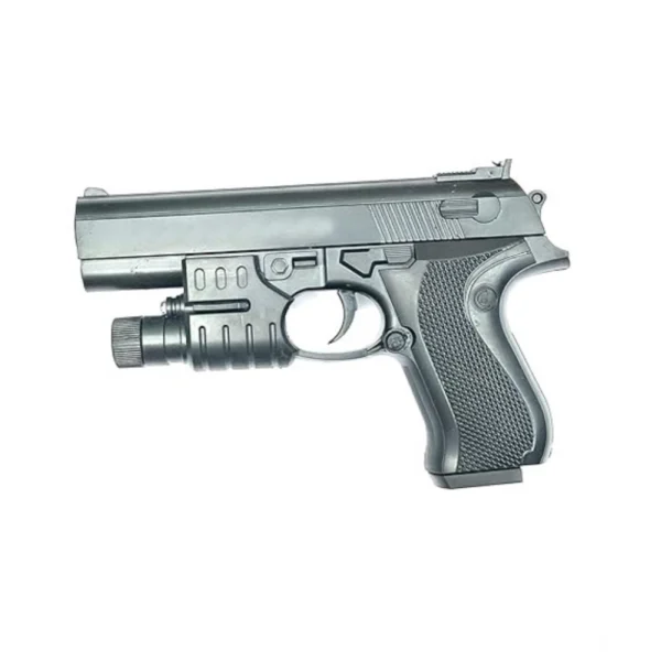 Plastic Pubg Pistol Shooting Toy For Kids With 8 Round Reload (Multicolor) - Image 4