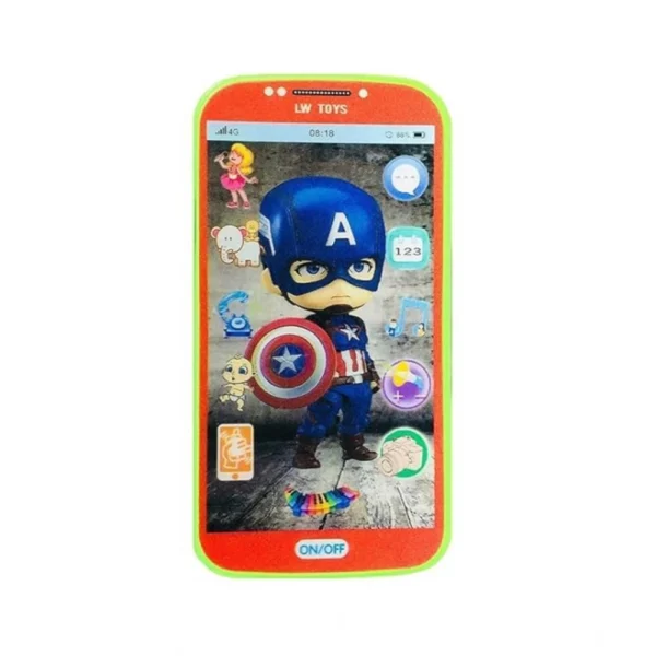 Generic Plastic Mobile Smartphone With Touch Screen And Multiple Sound Effects (Multicolor ) - Image 4