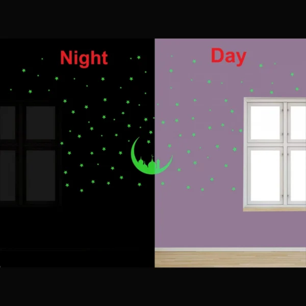 Green Decorative Radium Wall Sticker - Image 3